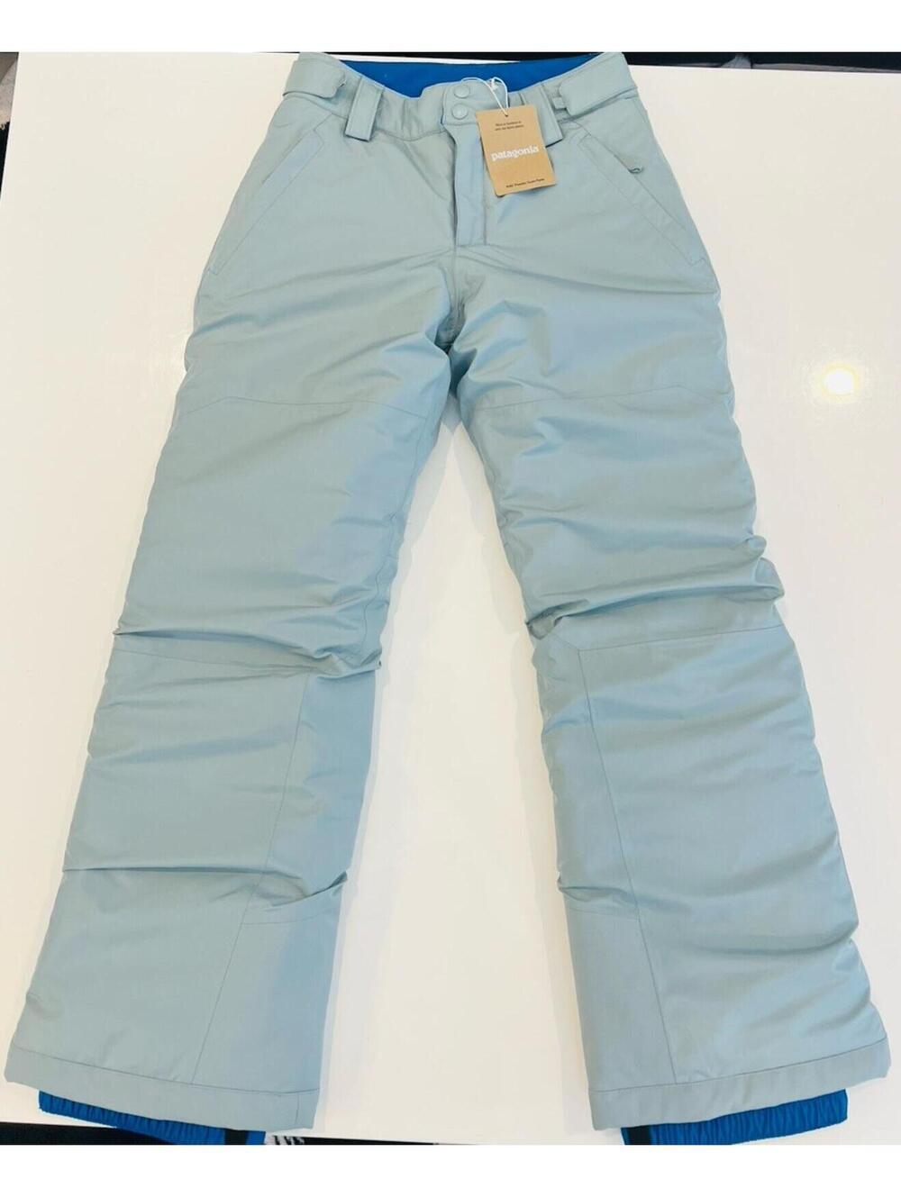 $169 Patagonia Powdertown Snow Pants Thermal Blue Size Large - Picture 7 of 16